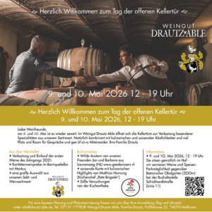 "Tag der offenen Kellertüre" | 09. und 10. Mai 2026