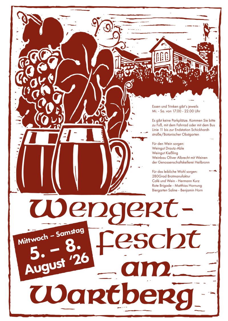 Wengertfescht am Wartberg | 5. bis 8. August 2026